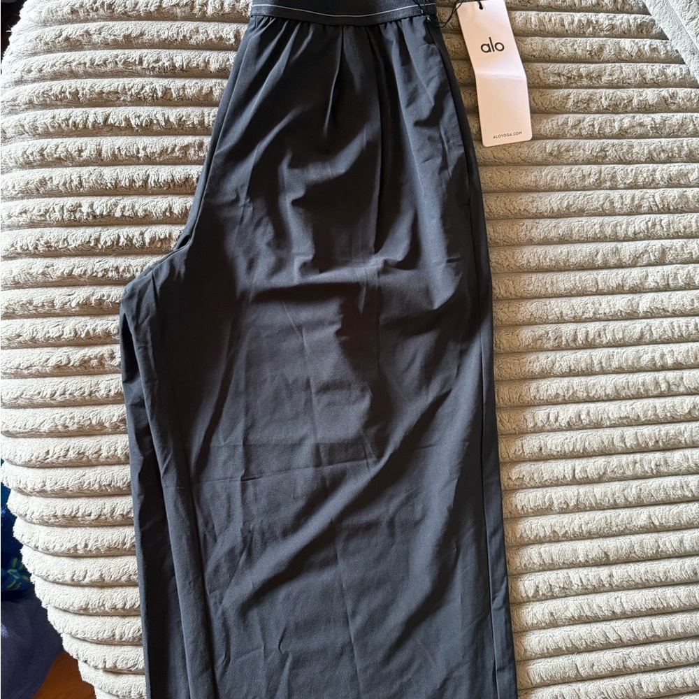 Alo Black trouser pants